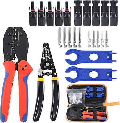 Pince solaire hilchi mc3 mc4 pour panneau 25 40 60