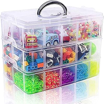 Boîte de rangement empilable castowave à 3 niveaux avec 30 compartiments, boîte de rangement en plastique pour jouets, arts et travaux manuels, perles fusibles, rubans washi. DIAYTAR COTE D'IVOIRE est plus qu'une simple boutique en ligne - c'est une communauté où les clients peuvent trouver des produits de qualité et partager leurs expériences. Avec plus de 300 000 références de produits à disposition, les clients ont l'opportunité de découvrir de nouvelles marques et de nouveaux produits, ainsi que de faire des économies grâce aux promotions et aux offres spéciales régulières. La boutique est fière de sa réputation pour la qualité et la fiabilité.