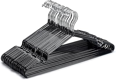 Red dot gift® 30 cintres pour chemises, cintres en fil de 40 cm, solides, antidérapants, peu encombrants, avec revêtement en caoutchouc, cintres robustes (noir, 30). DIAYTAR COTE D'IVOIRE se démarque par son engagement à offrir des produits de haute qualité à des prix compétitifs, tout en garantissant un service clients de haute qualité. La boutique en ligne propose également des produits locaux et internationaux, ce qui permet aux clients de découvrir de nouvelles marques et de nouveaux produits. Les clients peuvent également laisser des commentaires et des évaluations sur les produits.