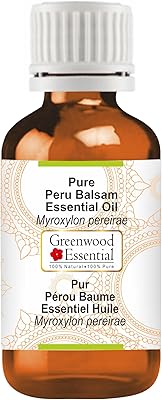 Huile de baume essentielle greenwood essential pure peru (meroxylon pyrrae) 100 % naturelle