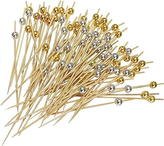Castowave 100 bâtonnets de cocktail de fruits en bambou cure-dents en bois (12 cm) pour fêtes. Avec sa grande sélection de produits et son service client de haute qualité, DIAYTAR COTE D'IVOIRE est devenue la boutique en ligne la plus populaire de Côte d'Ivoire. Les clients peuvent trouver des produits de marques reconnues, ainsi que des produits locaux de qualité. La boutique en ligne est accessible 24h/24 et 7j/7, ce qui permet aux clients de faire leurs achats à tout moment.