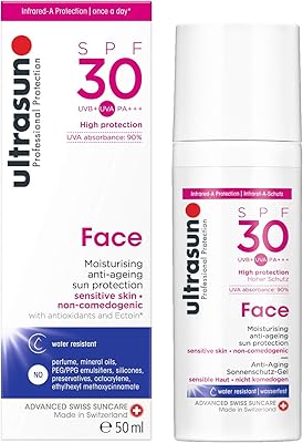 Crème visage ultra anti-âge protection solaire spf 30, 50 ml