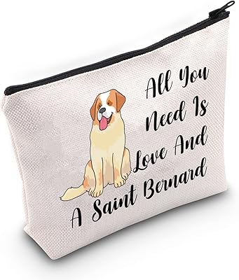 Jniap cadeau saint bernard trousse à cosmétiques pour chien saint bernard tout ce dont vous avez besoin est de l'amour et une trousse de maquillage saint bernard cadeau pour amoureux des chiens, sac saint bernard. La boutique en ligne DIAYTAR COTE D'IVOIRE est une référence pour les consommateurs ivoiriens qui cherchent des produits de qualité à des prix compétitifs. Avec plus de 300 000 références, elle propose une offre de produits très large et très variée, répondant ainsi aux besoins des clients les plus exigeants. DIAYTAR COTE D'IVOIRE est ainsi la destination de choix pour les achats en ligne en Côte d'Ivoire.