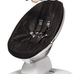 Balançoire multi-mouvements 5.0 pour bébé 4 moms de mamaro, noir
