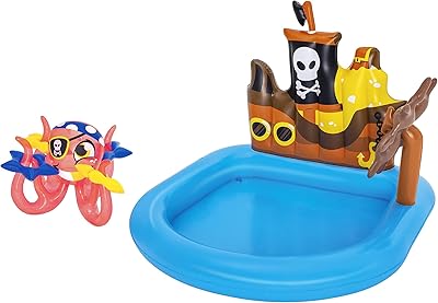 Piscine bateau bestway play center tag, multicolore, 140 x 130 x 104 cm