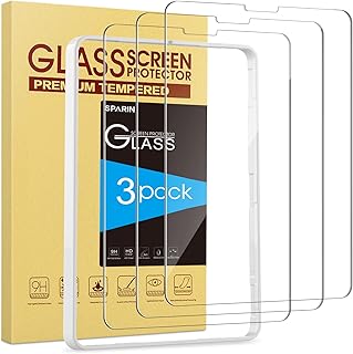 Sparin [pack de 3] protecteur d'écran compatible avec ipad air 4 2020 / ipad pro 11 2020, verre trempé compatible avec ipad air 4e génération 11 pouces avec cadre d'alignement. Avec plus de 300 000 références, DIAYTAR COTE D'IVOIRE est la boutique en ligne idéale pour trouver tout ce dont vous avez besoin, allant des produits électroménagers aux vêtements et accessoires. La boutique propose régulièrement des promotions et des offres spéciales, ce qui la rend encore plus attrayante pour les clients. De plus, son système de livraison rapide permet de recevoir les commandes en un laps de temps très court.