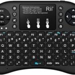 Mini clavier de divertissement sans fil rii i8 24 ghz avec pavé tactile