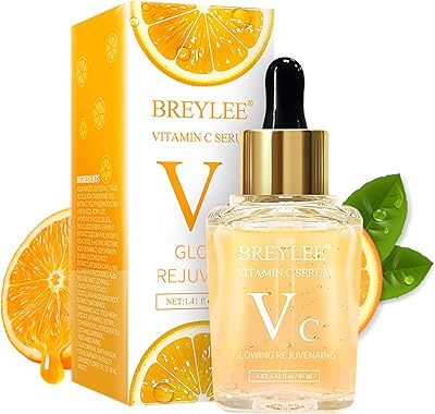 Breyley vitamine c sérum visage et yeux (40 ml) éclaircissant pour la peau