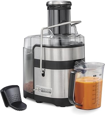 Machine à jus professionnelle hamilton beach extraction centrifuge avec super fente de 35" pour fruits. Avec plus de 300 000 références à disposition, DIAYTAR COTE D'IVOIRE présente une offre diverse et riche, répondant aux besoins des clients les plus exigeants. La boutique mise sur l'innovation et la qualité, avec des produits sélectionnés avec soin pour garantir la satisfaction de ses clients. C'est donc la boutique idéale pour ceux qui recherchent une expérience de shopping en ligne complète et fiable.
