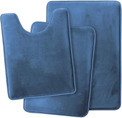 Tapis de bain mixdi, tapis de bain en mousse à mémoire de forme