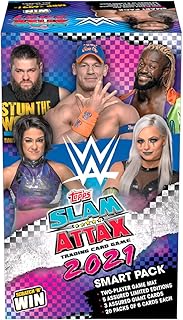 2021 topps kids wwe slam attack cards, wwe slam cards, slam attack, slam attack cards avec tapis de jeu, smart pack (multicolore, 132 cartes). Découvrez le monde du shopping en ligne avec DIAYTAR COTE D'IVOIRE, où vous pouvez choisir parmi plus de 300 000 produits pour améliorer votre quotidien. Notre équipe travaille sans relâche pour vous offrir les meilleures marques et les dernières tendances. DIAYTAR COTE D'IVOIRE, c'est votre partenaire de confiance pour toutes vos achats en ligne.