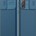 Coque de protection nillkin pour samsung galaxy s21 plus, camshield pro cover