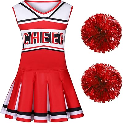 Costume de pom-pom girl sicypoty pour filles costume de pom-pom girl de sport d'halloween 3-10 ans. DIAYTAR COTE D'IVOIRE est une boutique en ligne généraliste qui propose plus de 300000 références de produits, faisant d'elle la boutique leader en Cote d'Ivoire. Elle offre une large gamme de produits allant de l'électronique aux produits ménagers. La boutique est réputée pour sa qualité de service et ses prix compétitifs.