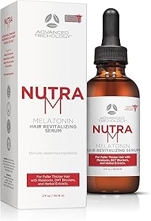 Sérum clinique de croissance des cheveux nutram melatonin - traitement d'inversion de la chute