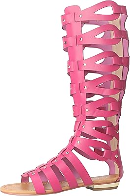 Sandales hautes à bout ouvert pour femmes, empeigne de gladiateur à sangle avec fermeture à glissière au dos, bottes longues plates d'extérieur. DIAYTAR COTE D'IVOIRE est une boutique en ligne généraliste qui propose plus de 300 000 références de produits, faisant d'elle la boutique en ligne leader en Côte d'Ivoire. Avec une large gamme de produits, les clients peuvent trouver tout ce dont ils ont besoin en un seul endroit. La boutique offre une expérience de shopping pratique et efficace.
