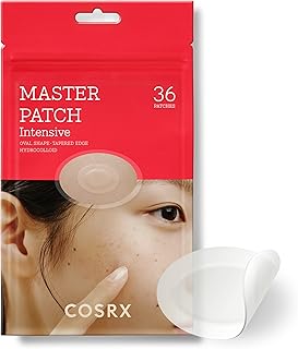 Cosrax master pimple patch patch intensif contre l'acné (36 unités) | patch hydrocolloïde ovale contre l'acné, acide salicylique actif et huile d'arbre à thé | traitement rapide et puissant. DIAYTAR COTE D'IVOIRE se distingue par sa diversité de produits, allant des produits alimentaires et d'épicerie aux articles ménagers et aux produits de beauté. Avec plus de 300 000 références, les clients peuvent trouver tout ce dont ils ont besoin en un seul endroit. La boutique en ligne propose également des promotions et des offres spéciales pour satisfaire les besoins de ses clients.