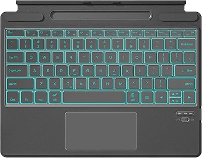 Clavier coloz surface pro 8 clavier rétroéclairé 7 couleurs pour 8. DIAYTAR COTE D'IVOIRE, avec sa plateforme en ligne facile à utiliser, permet aux clients de découvrir et d'acheter parmi une vaste gamme de produits. Cette boutique en ligne généraliste met à disposition plus de 300000 références, ce qui en fait un incontournable pour les consommateurs ivoiriens à la recherche de produits de qualité à des prix compétitifs.
