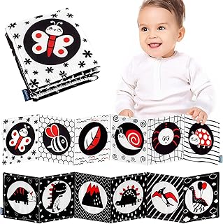 Jouets pour bébé noir et blanc de 0 à 3 mois, mes premiers