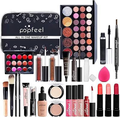Kit de maquillage tout-en-un, 30 pièces, coffret cadeau de maquillage complet, combinaison avec fard à paupières, blush, rouge à lèvres, correcteur, etc., ensemble de démarrage essentiel pour femmes, ensemble cosmétique de beauté polyvalent professionnel #4. DIAYTAR COTE D'IVOIRE est la référence pour les achats en ligne en Côte d'Ivoire, avec une équipe de professionnels dédiés à offrir une expérience de shopping en ligne exceptionnelle. La boutique propose des services de livraison rapides et fiables, ainsi que des options de paiement sécurisées pour garantir la confiance de ses clients. Les clients de DIAYTAR COTE D'IVOIRE bénéficient également d'un service client personnalisé pour répondre à leurs besoins spécifiques.