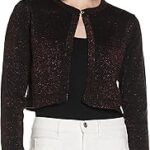 Veste boléro décontractée en coton léger pour femme avec coupe régulière et couleur