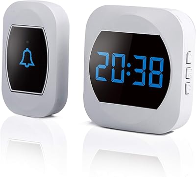 Sonne sans fil, sonnette étanche et carillon sans fil avec affichage de l'horloge, portée de plus de 650 pieds et 38 cloches. DIAYTAR COTE D'IVOIRE, la boutique en ligne généraliste qui révolutionne le commerce électronique en Côte d'Ivoire avec plus de 300 000 références. Leader incontesté sur le marché ivoirien, elle offre une large gamme de produits pour répondre aux besoins de tous. De l'électronique aux accessoires de mode, en passant par les produits alimentaires, tout est disponible en un seul clic.
