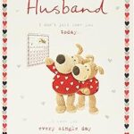 Carte de saint-valentin avec enveloppe de buffel pour mari design mignon