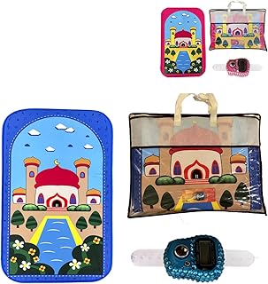 Tapis de prière rembourré pour enfants, tapis de prière pour enfants, joli tapis