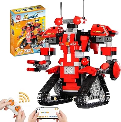 Kit de construction de robot rc pour enfants (392 pièces), kit de projet