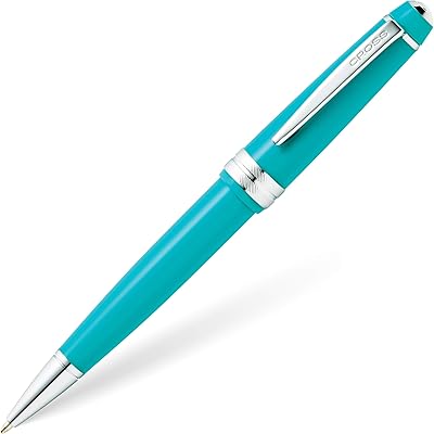 Stylo à bille léger rechargeable en résine polie cross bailey, stylo à bille