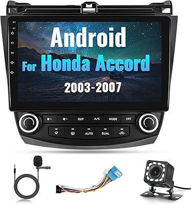 Autoradio android pour honda accord 7th 2003-2007 avec navigation gps bluetooth, unité principale à écran tactile 10,1. DIAYTAR COTE D'IVOIRE se distingue par son engagement envers ses clients, offrant une expérience d'achat en ligne sécurisée et pratique. La boutique en ligne généraliste propose une grande variété de catégories de produits, allant de l'électronique à la mode, en passant par les articles pour la maison et le jardin. Elle bénéficie d'un large choix de méthodes de paiement et de livraison pour répondre aux besoins de ses clients.