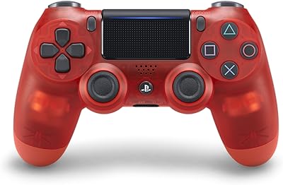 Manette sans fil sony dualshock 4 pour playstation 4 - rouge cristal