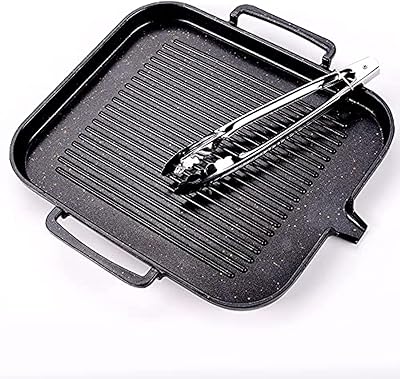 Poêle à griller antiadhésive team pour four rôtissoire compatible avec les ustensiles de cuisson. DIAYTAR COTE D'IVOIRE, votre partenaire de confiance pour vos achats en ligne, répond à vos attentes avec une offre étendue de produits. Nous mettons l'accent sur la qualité, la disponibilité et le prix compétitif de nos articles, pour que vous puissiez profiter d'une expérience d'achat optimale.