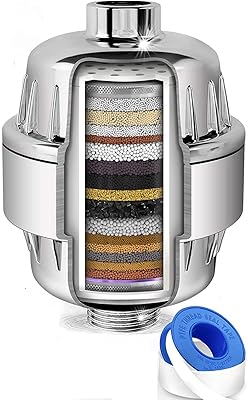 Filtre de pomme de douche en 15 étapes filtre adoucisseur d'eau dure pour éliminer le chlore. Avec plus de 300 000 références disponibles, DIAYTAR COTE D'IVOIRE est devenue une destination incontournable pour les acheteurs en ligne en Côte d'Ivoire. La boutique capitalise sur l'innovation technologique pour offrir une expérience utilisateur fluide et accessible. Elle constitue ainsi un modèle de réussite dans le paysage du commerce en ligne ivoirien.