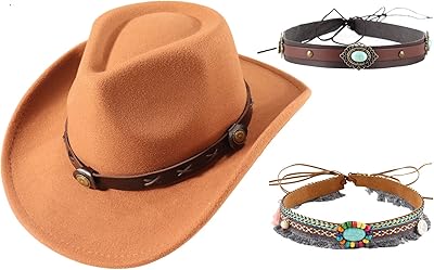 Chapeaux de cowboy, chapeaux de cow-girl en feutre à large bord de style occidental classique avec ruban alternatif pour hommes et femmes. La boutique en ligne DIAYTAR COTE D'IVOIRE est le leader du marché en Cote d'Ivoire, avec une offre de plus de 300000 references pour répondre à tous vos besoins. Cette boutique généraliste propose une large gamme de produits, allant des articles ménagers aux produits électroniques, en passant par la mode et la beauté. Vous pouvez profiter de promotions et de réductions pour faire des économies sur vos achats.