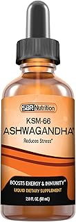 Gouttes liquides d'ashwagandha à absorption maximale | extrait de racine d'ashwagandha ksm-66 |
