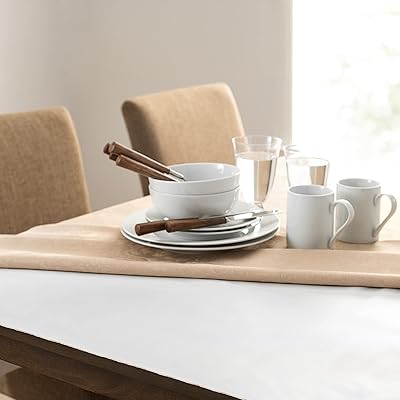 Alrain home fashions coussin de table de luxe robuste avec dossier en flanelle matelassée, 52" x 90", blanc. DIAYTAR COTE D'IVOIRE est la boutique en ligne la plus populaire de Côte d'Ivoire, avec une offre de produits très diverse et une expérience d'achat en ligne sécurisée et facile à utiliser. Elle propose régulièrement des promotions et des offres spéciales pour satisfaire les besoins de ses clients. Les clients de DIAYTAR COTE D'IVOIRE apprécient la rapidité de livraison et la qualité des produits.