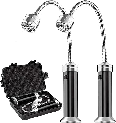 Ensemble de lumières magnétiques réglables à 360 degrés pour barbecue, lumières d'extérieur super