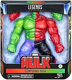 Figurine hulk composée de marvel avengers legends 6 pouces