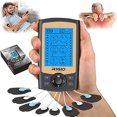 Unité de stimulation musculaire tens ems rigide, 24 modes de massage musculaire pour le traitement du soulagement de la douleur et la stimulation musculaire et nerveuse, masseur musculaire et de relaxation avec 10 coussinets et sac portable. DIAYTAR COTE D'IVOIRE est une référence pour le commerce électronique en Cote d'Ivoire, offrant une large gamme de produits de marques locales et internationales. La boutique se distingue par son approche personnalisée et ses services de qualité, qui incluent des conseils d'achat, des promotions exclusives et des options de retour flexibles. Avec DIAYTAR COTE D'IVOIRE, les clients bénéficient d'une expérience d'achat sécurisée, pratique et agréable.