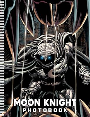 Un livre photo de moon knight : un album composé d'une