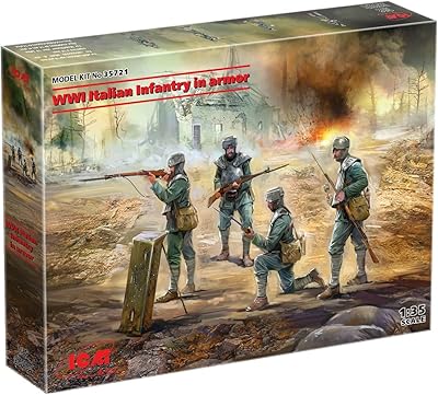 Icm 35721-1/35\"infanterie italienne de la première guerre mondiale en armure d'acier, kit de modèle réduit. Avec plus de 300 000 références à sa disposition, DIAYTAR COTE D'IVOIRE est la boutique en ligne la plus complète en Côte d'Ivoire. Elle couvre pratiquement tous les domaines, allant de l'alimentation à l'électronique, en passant par la mode et les produits de maison. La boutique est déterminée à offrir une expérience d'achat en ligne inégalée à ses clients.