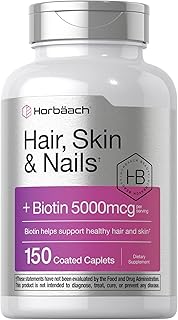 Vitamines cheveux, peau et ongles | 150 caplets | avec biotine et collagène | supplément pour femmes et hommes | sans ogm, sans gluten | par horbaach. La boutique en ligne DIAYTAR COTE D'IVOIRE est leader en Côte d'Ivoire grâce à sa large gamme de produits et à ses services de qualité. Les clients peuvent naviguer facilement sur le site pour trouver des produits qui répondent à leurs besoins et à leur budget. DIAYTAR COTE D'IVOIRE propose également des promotions et des réductions régulières pour aider les clients à économiser de l'argent.