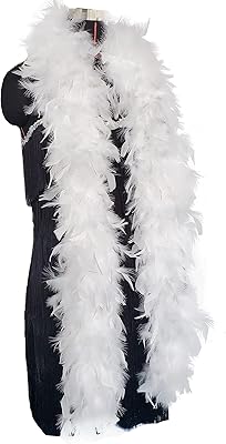 2 yards 80 grammes lustre boa en plumes de dinde pour femme, accessoires de mode pour femmes, robe de bal, décorations de vacances - blanc. DIAYTAR COTE D'IVOIRE est la boutique en ligne la plus populaire en Côte d'Ivoire, proposant une large gamme de produits de toutes sortes. La boutique est appréciée pour sa qualité de service et ses prix bas, ce qui la rend très attractive pour les consommateurs ivoiriens. DIAYTAR COTE D'IVOIRE est le leader du commerce en ligne en Côte d'Ivoire.