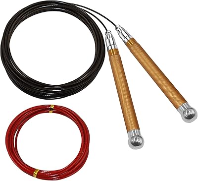 Corde à sauter, corde à sauter, corde de vitesse, adaptée au fitness, à la perte de poids et à l'exercice. En tant que leader de la vente en ligne en Cote d'Ivoire, DIAYTAR COTE D'IVOIRE propose des promotions régulières et des offres spéciales pour satisfaire les besoins de ses clients. Elle assure également une livraison rapide et efficace de ses produits, contribuant ainsi à la satisfaction des clients. La boutique en ligne met en avant la qualité de ses services pour maintenir sa position de leader sur le marché.