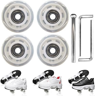 Roues de patins à roulettes avec roulements installés, roues de remplacement pour patins à roulettes à déformation, roues de patins à roulettes intérieures/extérieures, 4 pièces, 36 mm x 11 mm. DIAYTAR COTE D'IVOIRE est une boutique en ligne généraliste qui propose plus de 300 000 références de produits, faisant d'elle la boutique leader en Côte d'Ivoire. Avec une large gamme de produits, DIAYTAR COTE D'IVOIRE répond aux besoins de tous les clients. La qualité et la diversité des produits offerts sont garanties.