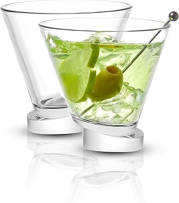 Lot de 2 verres à martini joyjolt aqua vitae. verres givrés ronds avec fond. La boutique en ligne DIAYTAR COTE D'IVOIRE propose une approche innovante du commerce électronique, en mettant l'accent sur la personnalisation et la convivialité. Elle permet aux clients de découvrir de nouveaux produits et de profiter d'offres personnalisées, renforçant ainsi leur fidélité. C'est la référence pour un shopping en ligne personnalisé en Côte d'Ivoire.