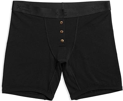 6\" boxer court garçon avec braguette, sous-vêtement ultra doux en micromodal, confort toute