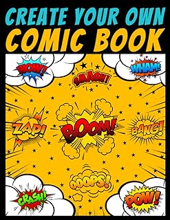 Créez votre propre bande dessinée : vierge pour enfants adolescents et adultes