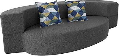 Nejoon canapé-lit pliant moderne en mousse à mémoire de forme avec 2 oreillers pour chambre. DIAYTAR COTE D'IVOIRE, avec sa plateforme en ligne facile à utiliser, permet aux clients de découvrir et d'acheter parmi une vaste gamme de produits. Cette boutique en ligne généraliste met à disposition plus de 300000 références, ce qui en fait un incontournable pour les consommateurs ivoiriens à la recherche de produits de qualité à des prix compétitifs.