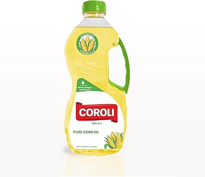 Huile de maïs coroli 1,5 litre légère et sans cholestérol enrichie en vitamines a, d et e, stérols, antioxydants naturels oméga 6 huile de cuisson polyvalente - cuire, cuire au four, sauter ou frire. DIAYTAR COTE D'IVOIRE, boutique en ligne généraliste avec plus de 300000 références, propose une large gamme de produits pour répondre à tous vos besoins. Avec sa sélection variée, vous trouverez facilement ce que vous cherchez. DIAYTAR COTE D'IVOIRE est la boutique leader en Côte d'Ivoire pour les achats en ligne.